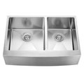 Sfc SFC AP3320D Apron Double Bowl Kitchen Sink; 32.875 x 22.25 x 10 in. AP3320D
